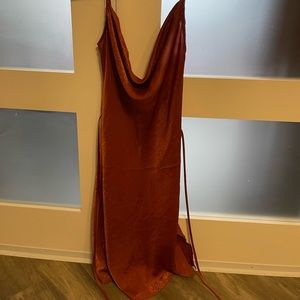 Naked wardrobe slip dress